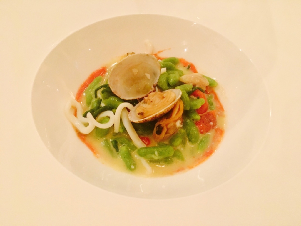 Food Art of the Chef Dario Ranza at the restaurant of Villa Principe Leopoldo, Lugano