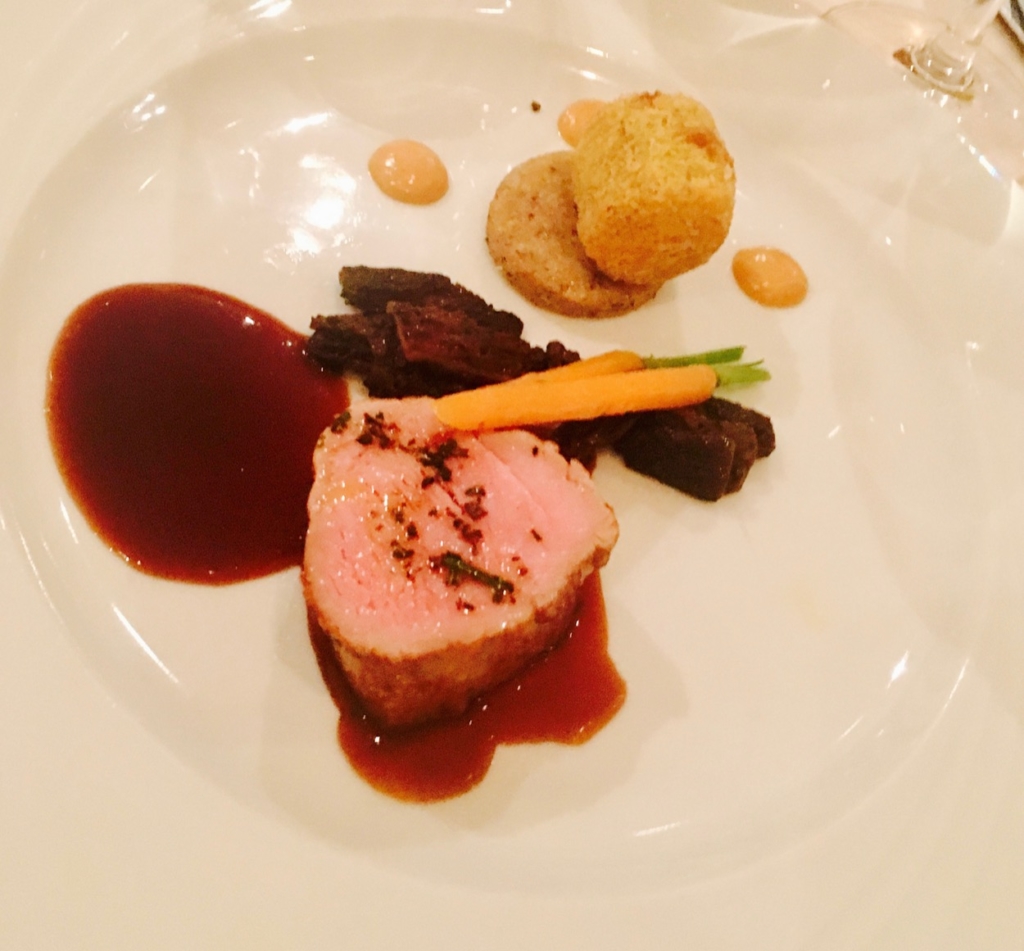 Food Art of the Chef Dario Ranza at the restaurant of Villa Principe Leopoldo, Lugano