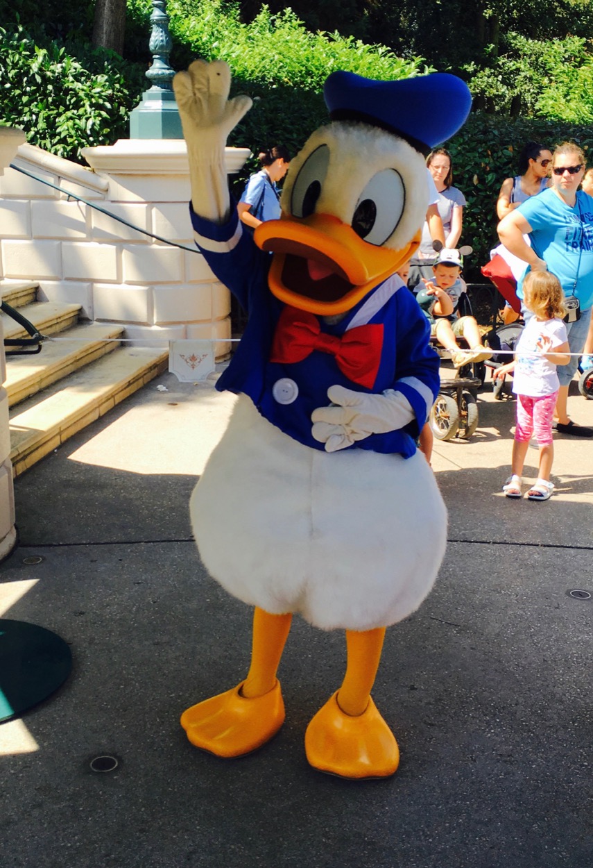 Disneyland Paris, Disneyland® Park, meet Donald