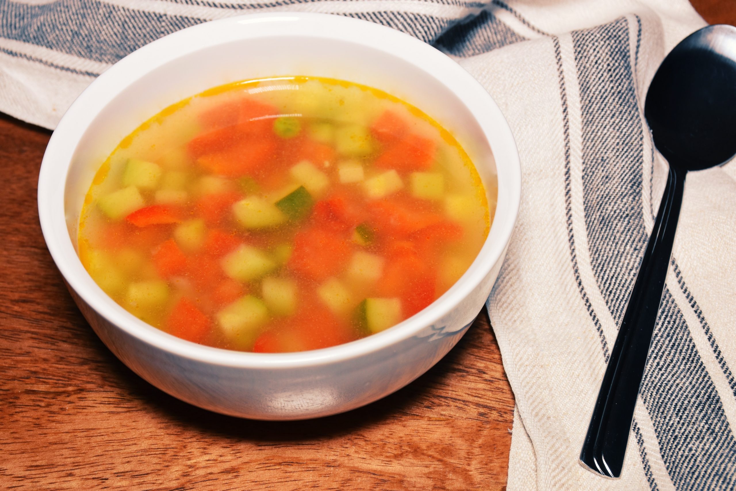 Seasonal And Light Vegetable Soup