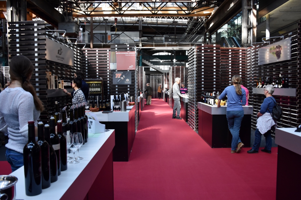 Expovina Primavera, wine festival in Zurich that takes place at PULS 5