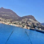 Swimming pool at Villa Sassa, Lugano