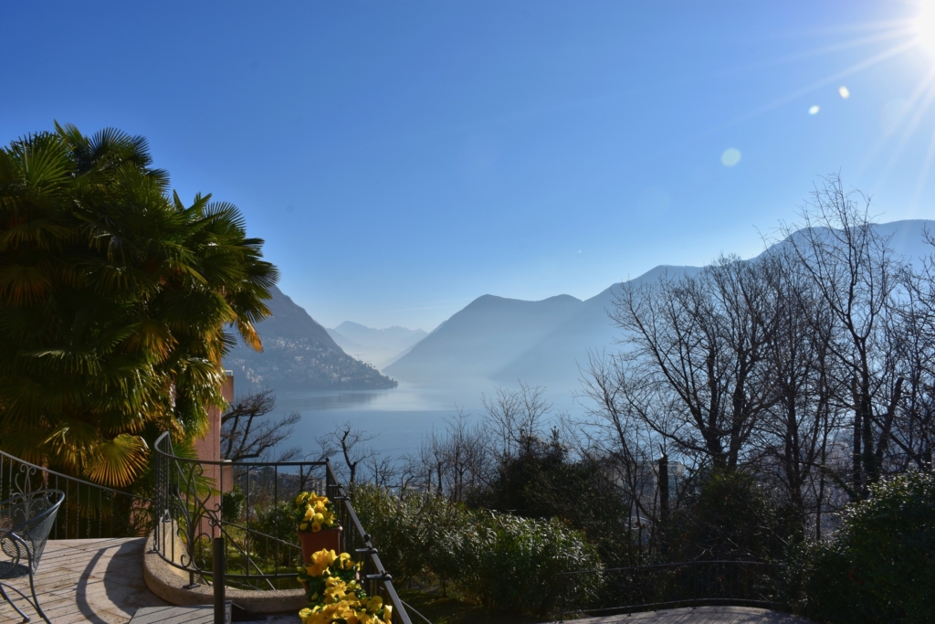 View from Villa Principe Leopoldo, Lugano