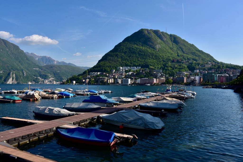 Beautiful Lugano Lake