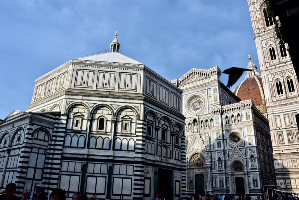 Piazza del Duomo (Cathedral Square) & its attractions - the Santa Maria del Fiore Cathedral, the Giotto's bell tower, the Baptistry of San Giovanni and the Dome