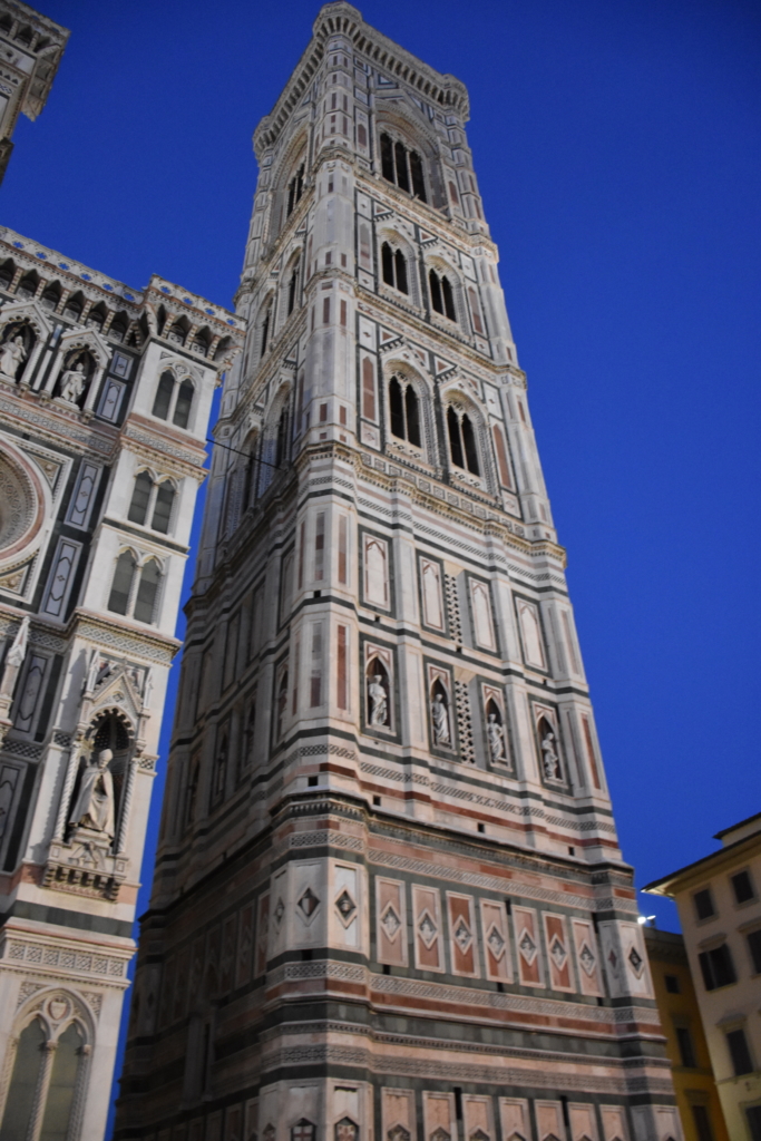 the Santa Maria del Fiore Cathedral and the Giotto's bell tower