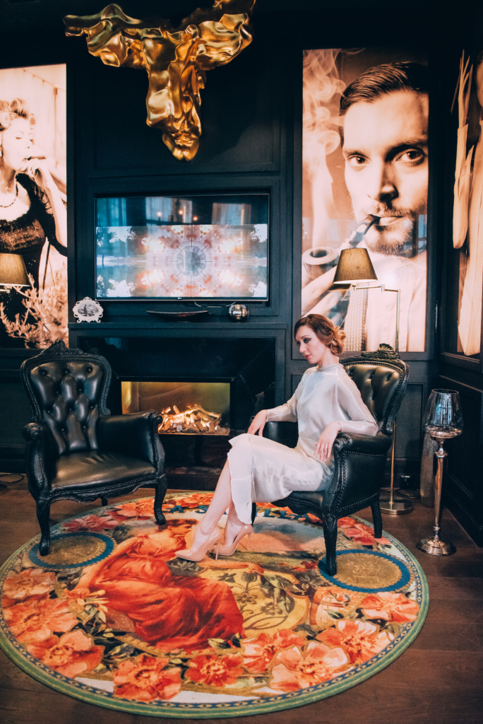 By the Fireplace