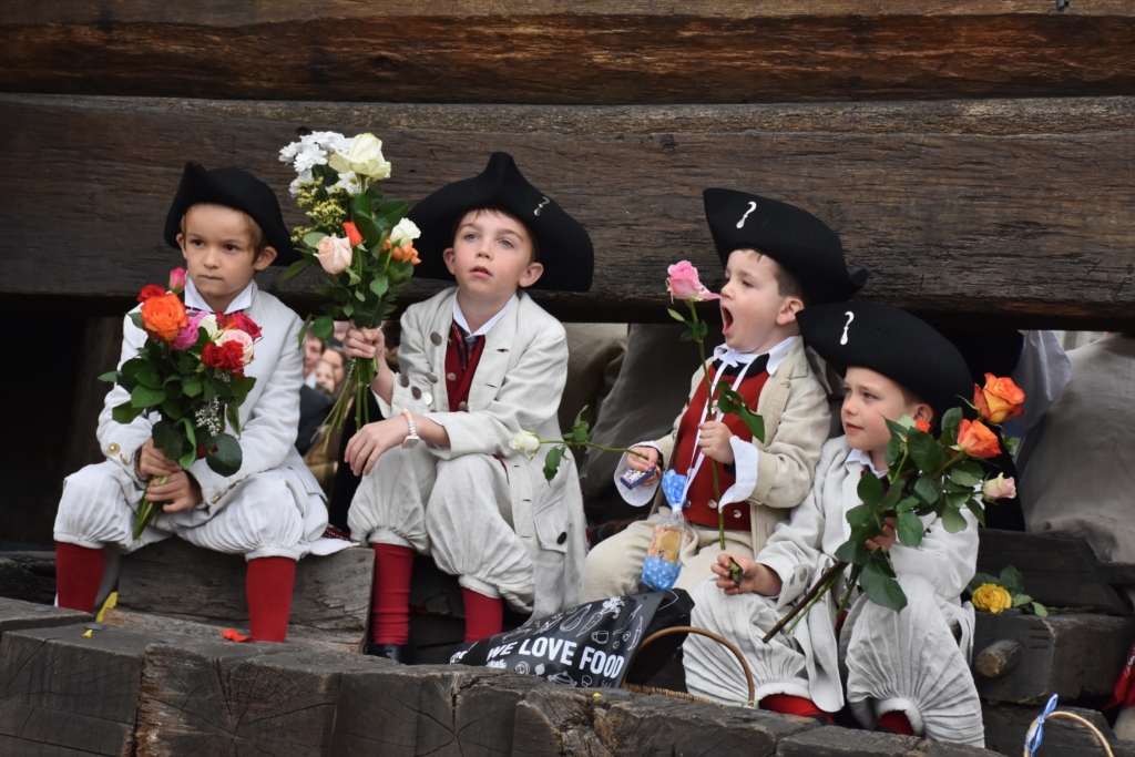 The spring festival in Zurich, the Guild's Parade