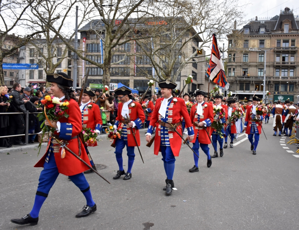 Parade during Zurich Spring Festival