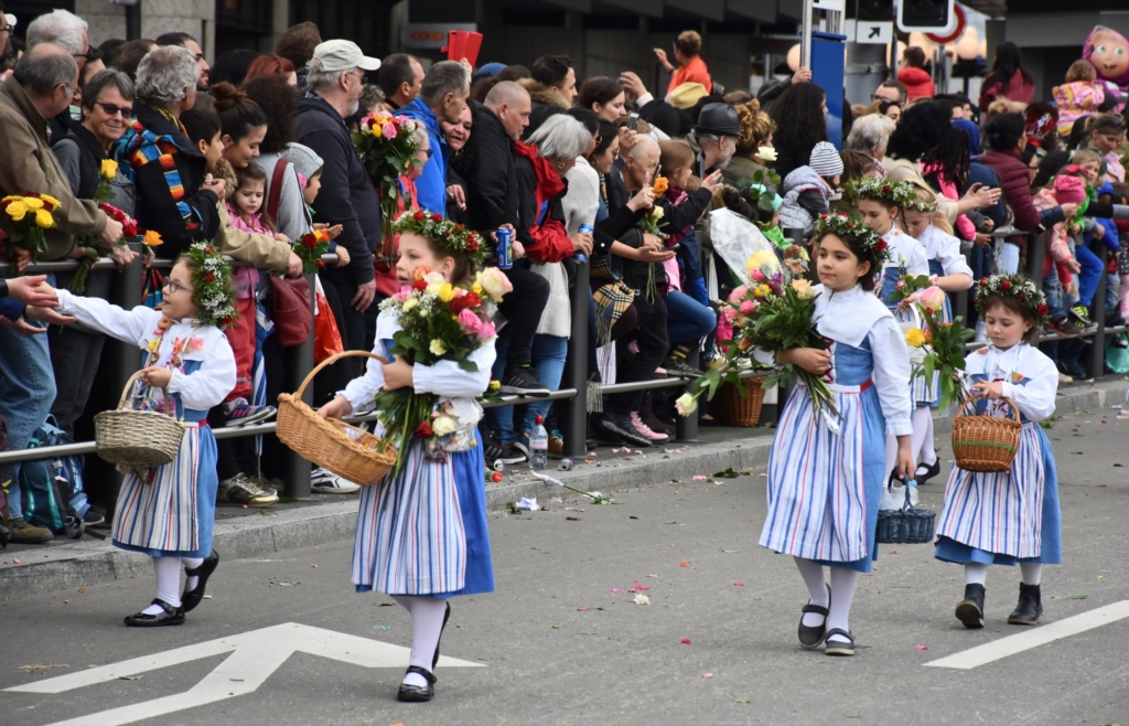 The guild's parade during Zurich Spring Festival