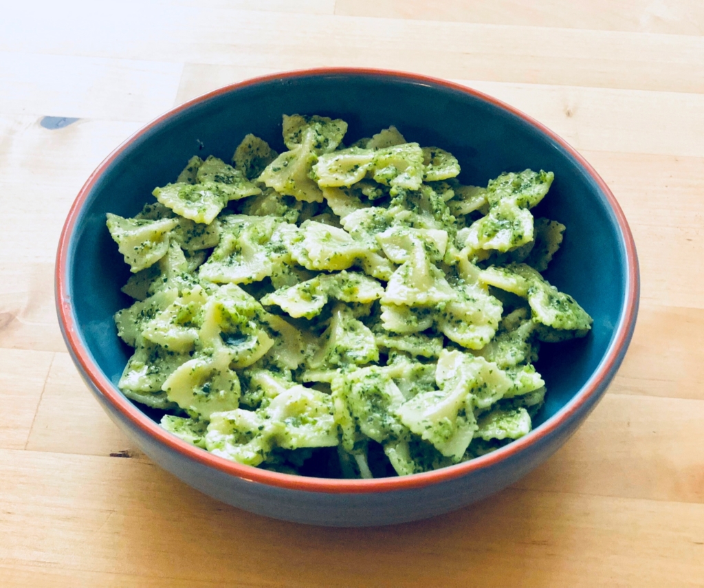 Recipe for the homemade pesto