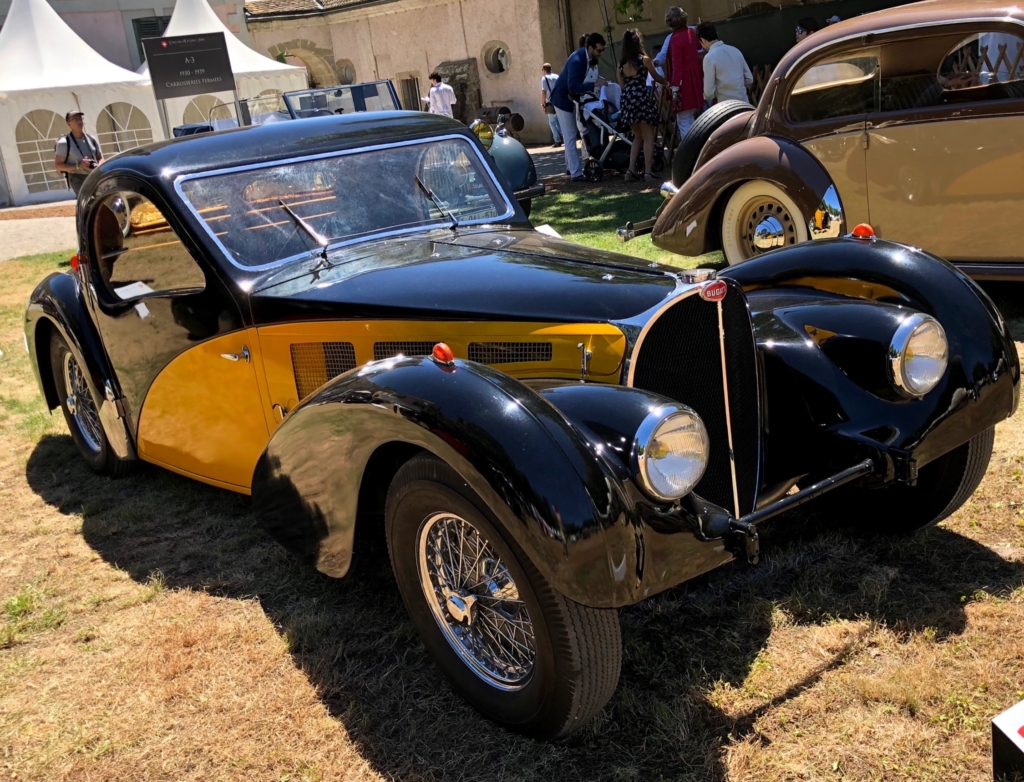 Concours d'Elégance Suisse, BUGATTI 57S ATALANTE, 1937