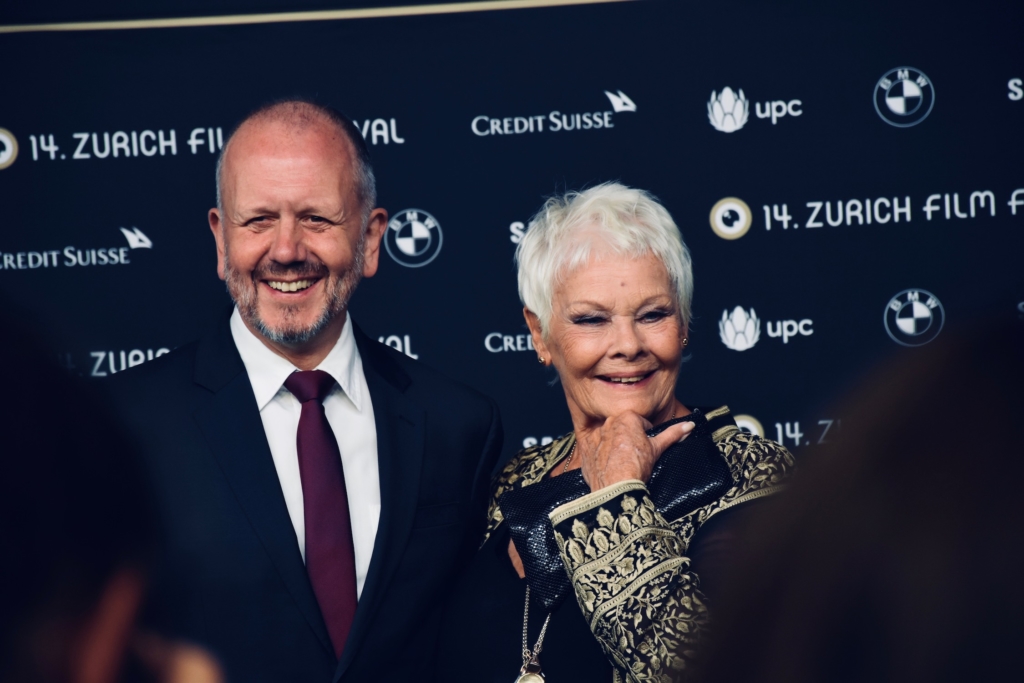Judi Dench on the Green Carpet of 14th Zurich Film Festival, before the premiere of RED JOAN and receiving the "Golden Icon Award"