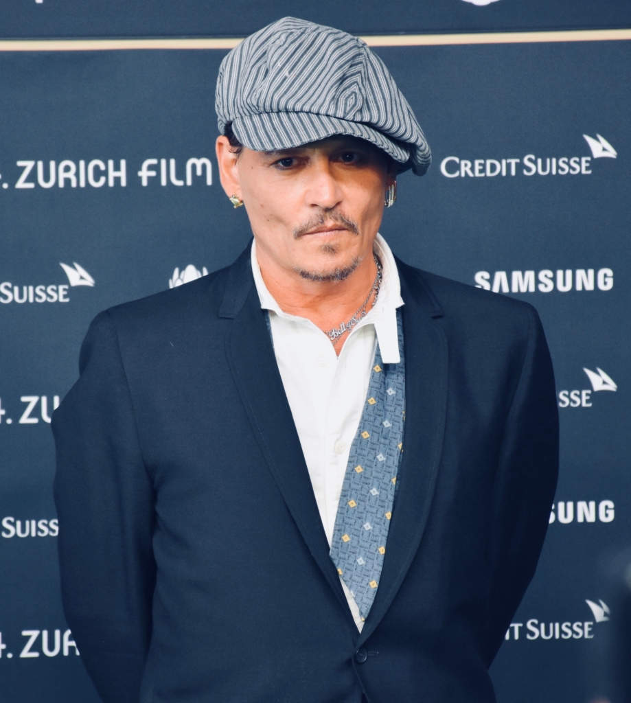 Johnny Depp on the Green Carpet of 14th ZFF before the premiere of RICHARD SAYS GOODBYE