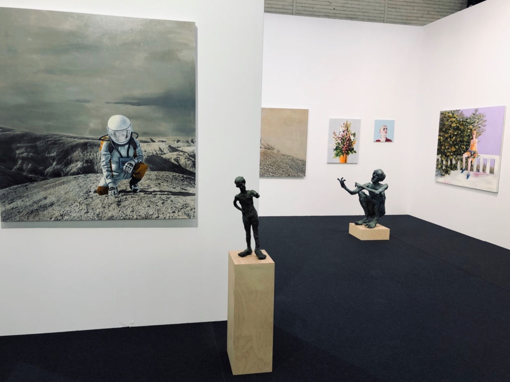 Kunst 18 Zürich, The Frankfurt gallery Greulich. Works by Tjark Ihmels and Casey McKee