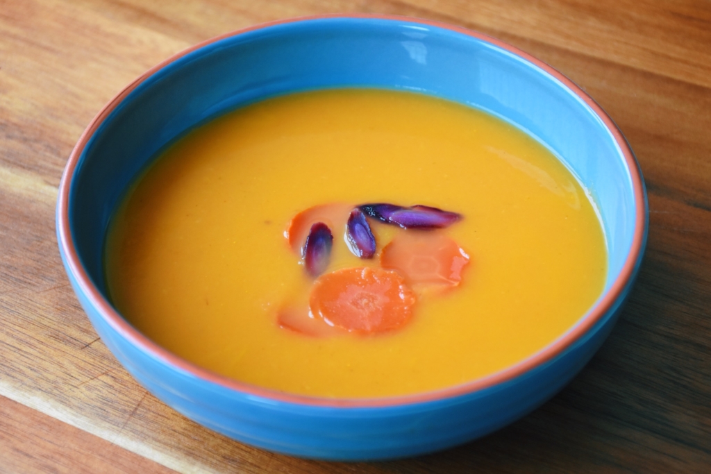 Fennel-Carrot Soup from World of Julia