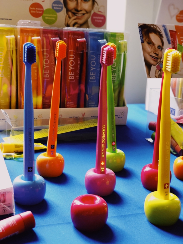 CURAPROX colourful toothbrushes