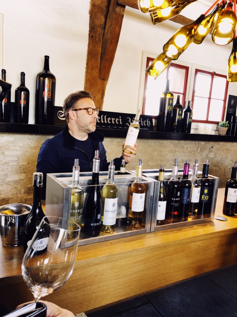 Staatskellerei Zurich wine tasting room