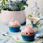 Vanilla Cupcakes with Swiss Meringue Buttercream
