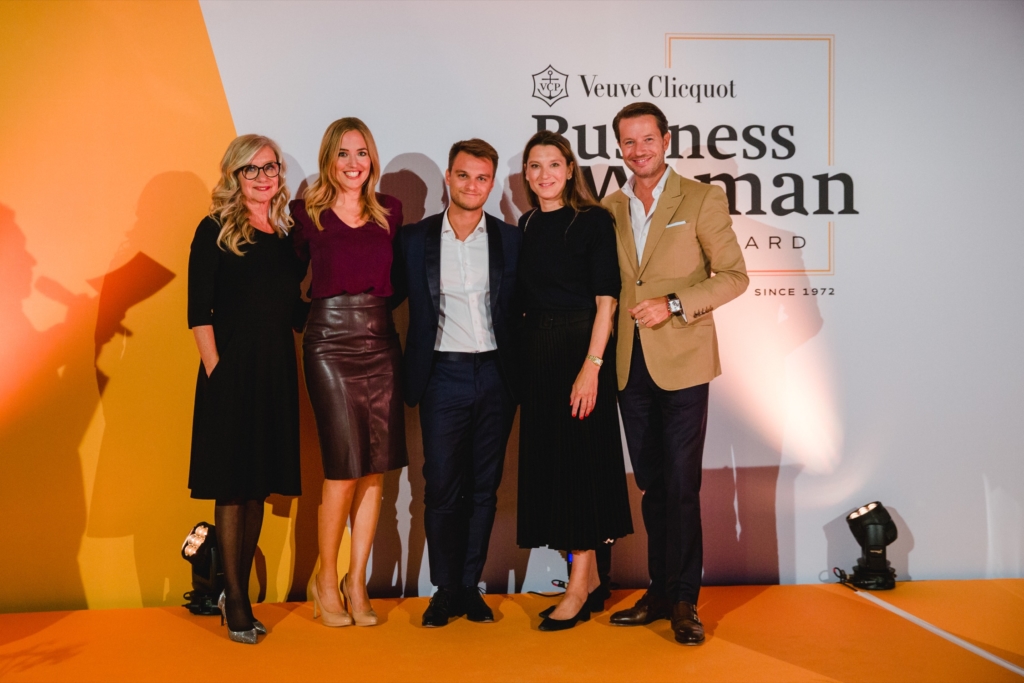 Jury members: Bea Petri, Patrizia Laeri, Cahe Kuczera, Sabina Hanselmann - Diethelm, Siro Barino, during Veuve Clicquot Business Woman Award Ceremony