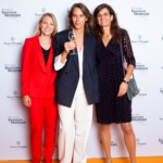 Olga Dubey, Carole Bildé, Monika Walser during Veuve Clicquot Business Woman Award 2019