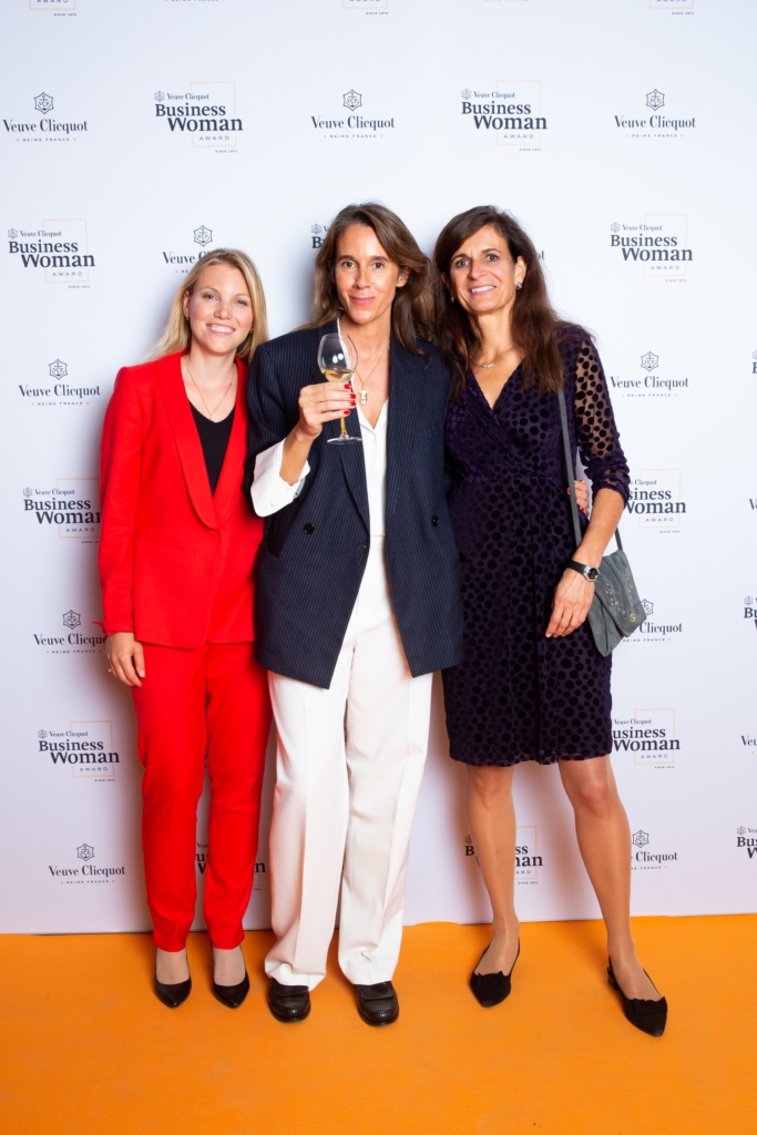Olga Dubey, Carole Bildé, Monika Walser during Veuve Clicquot Business Woman Award 2019