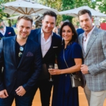 Michael Graber, Sven Epiney, Nicole Süess, Reto Hanselmann at Veuve Clicquot Business Woman Award 2019