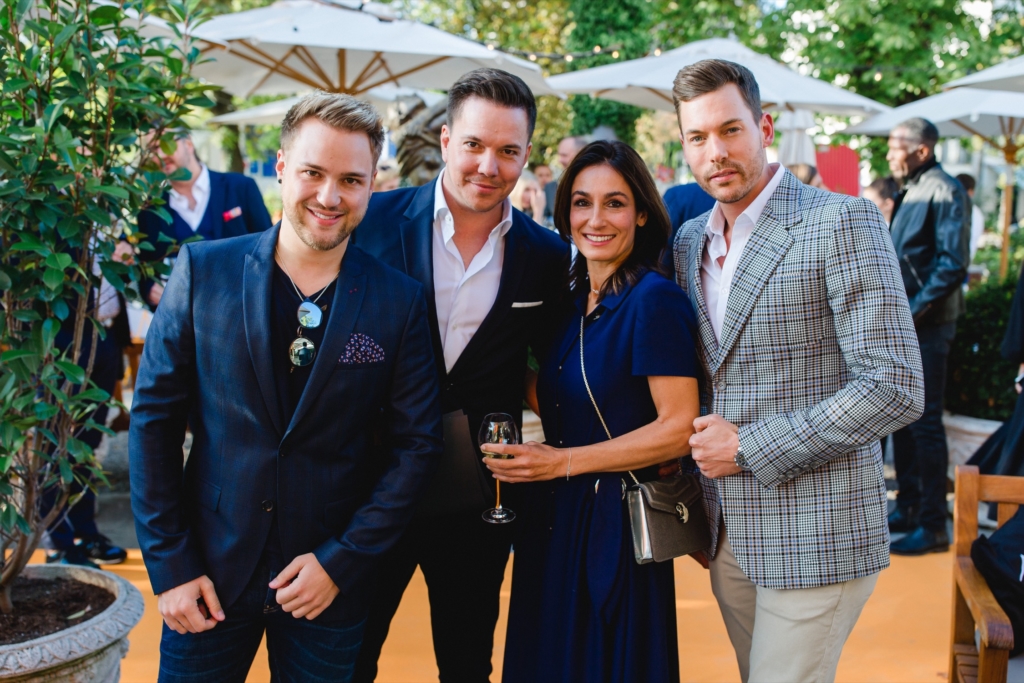 Michael Graber, Sven Epiney, Nicole Süess, Reto Hanselmann at Veuve Clicquot Business Woman Award 2019