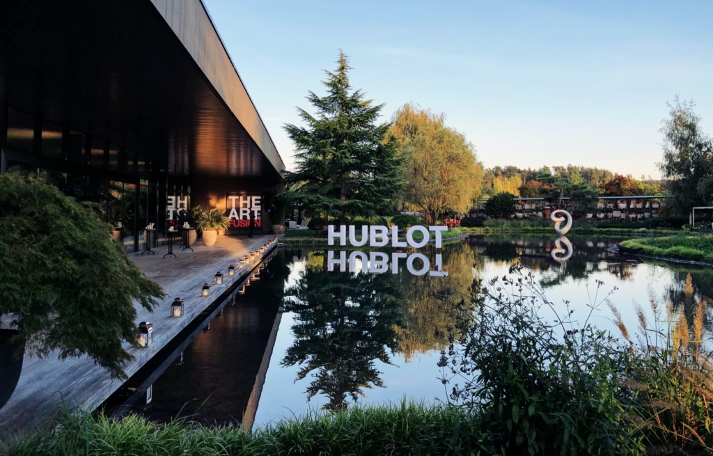 Hublot, The Art Of Fusion event at the gorgeous Enea Tree Museum park in Rapperswil, Switzerland