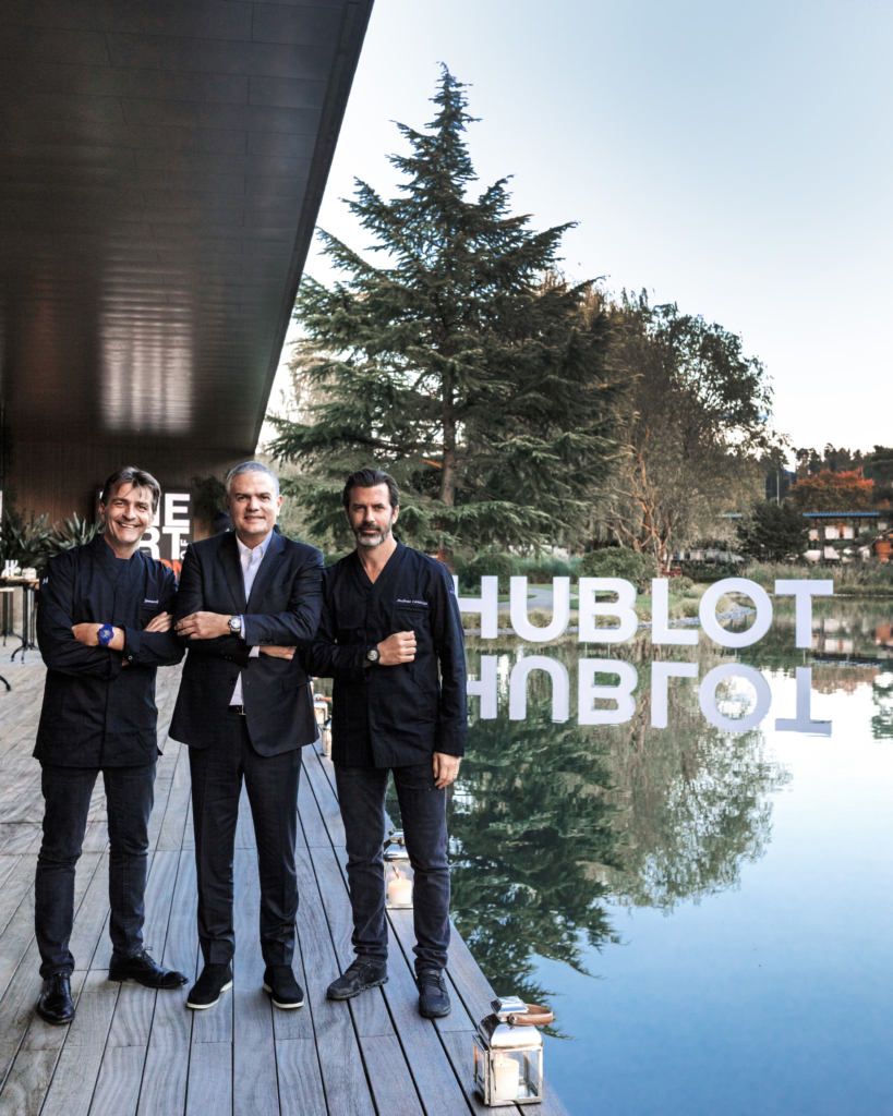 Hublot, The Art Of Fusion event at the gorgeous Enea Tree Museum park in Rapperswil, Switzerland