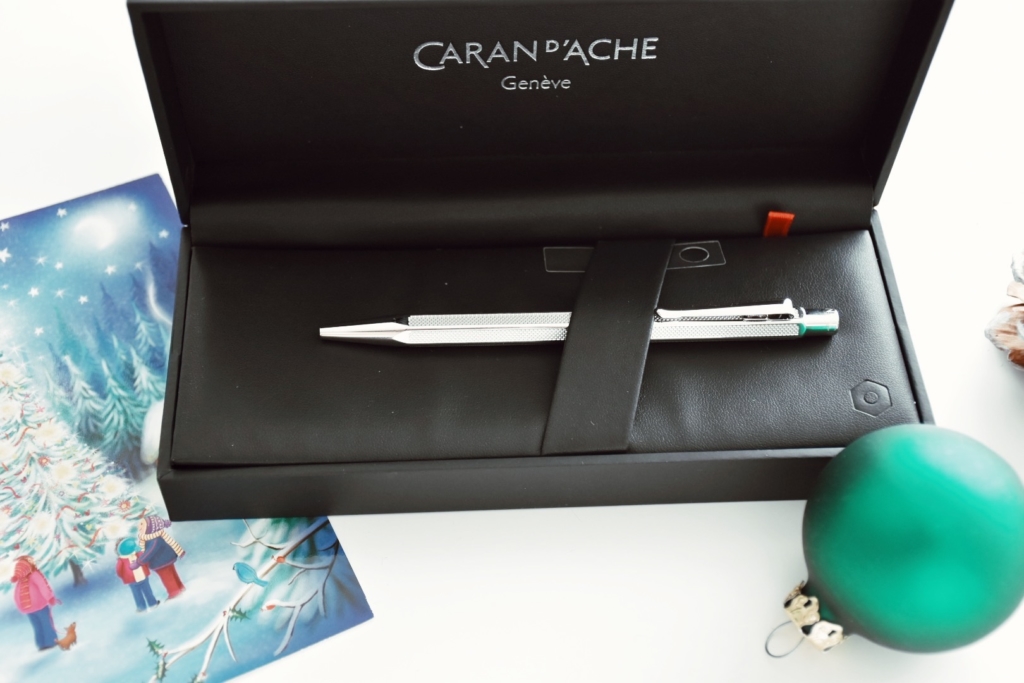 Caran d'Ache pen with engraving of initials