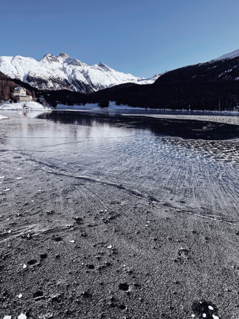 St. Moritz, the lake