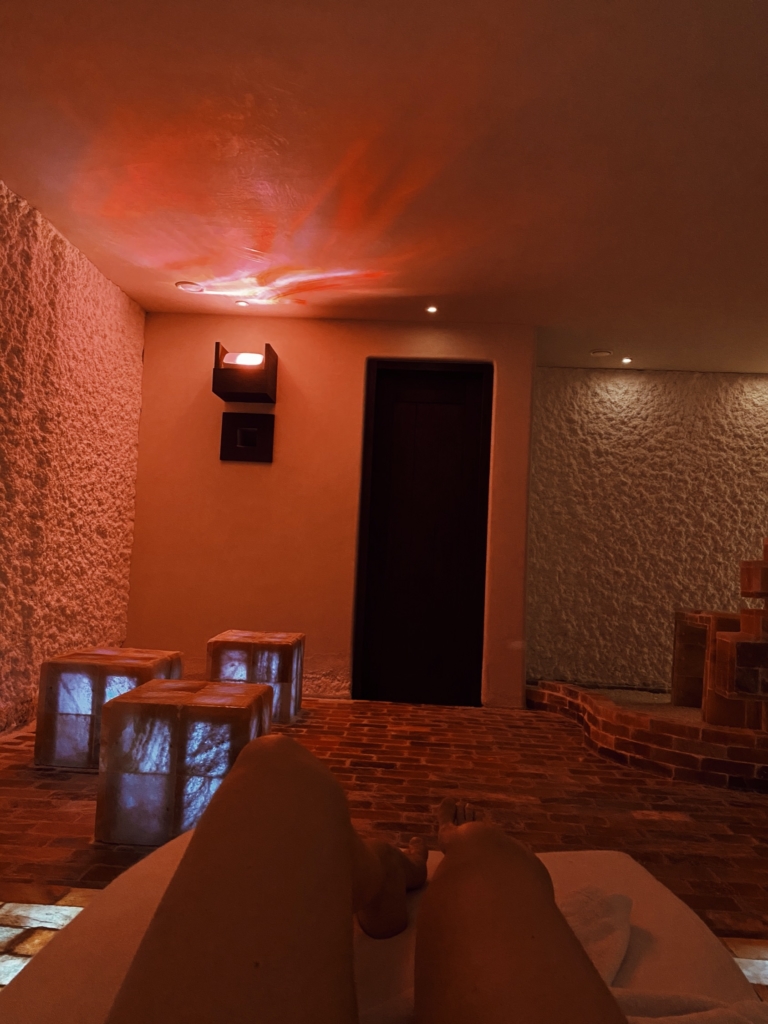 The Alpina Gstaad, The Six Senses Spa, the Salt Room
