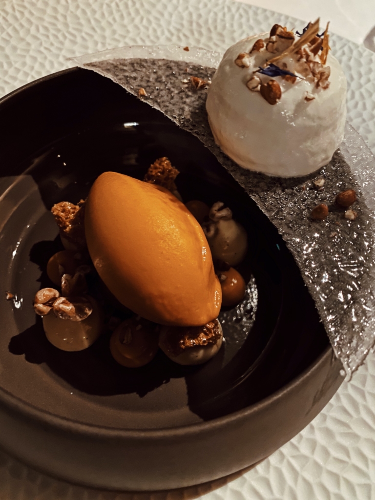 The Alpina Gstaad, the dinner at the restaurant SOMMET