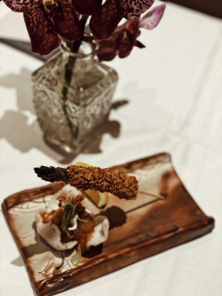 The Alpina Gstaad, dinner at the Michelin-stared Japanese restaurant MEGU