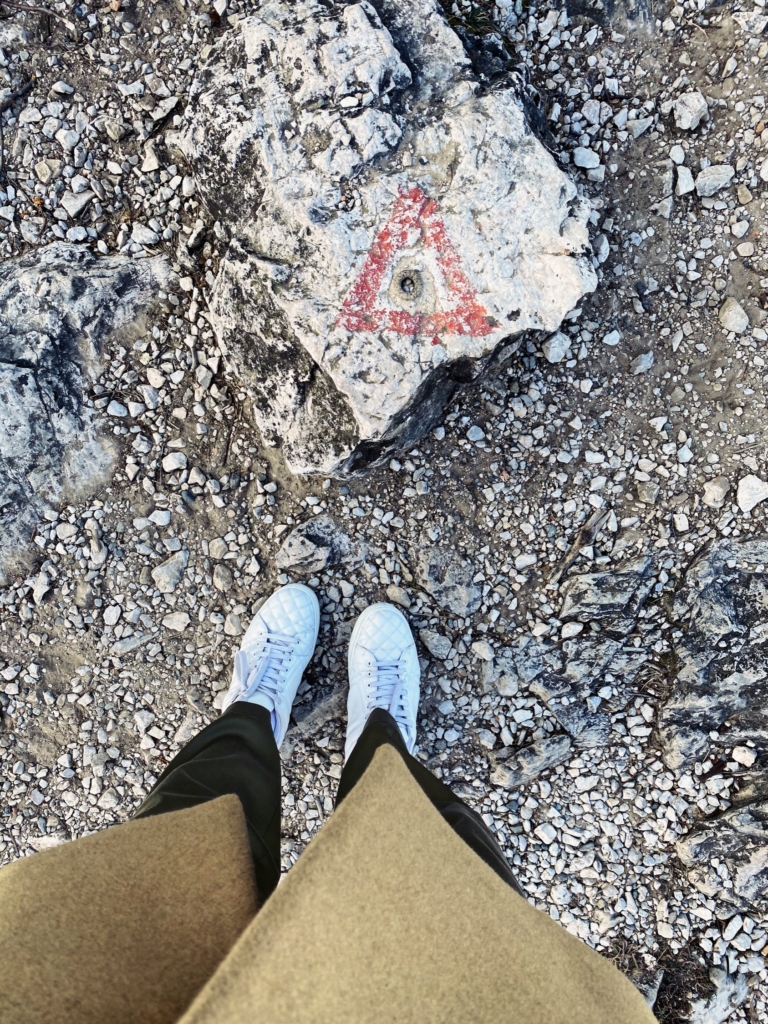 At the top of San Salvatore