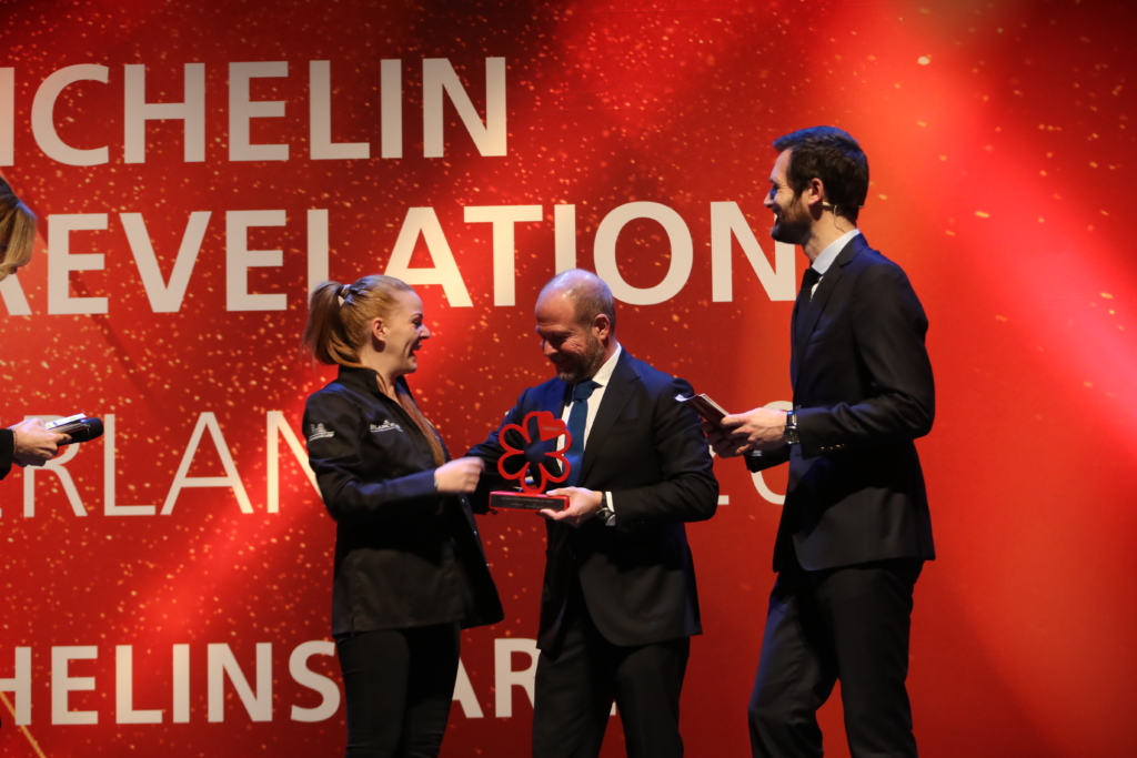 Marie Robert, chef of the Café Suisse, receives the MICHELIN Young Chef Award 2020 sponsored by BlancPain.