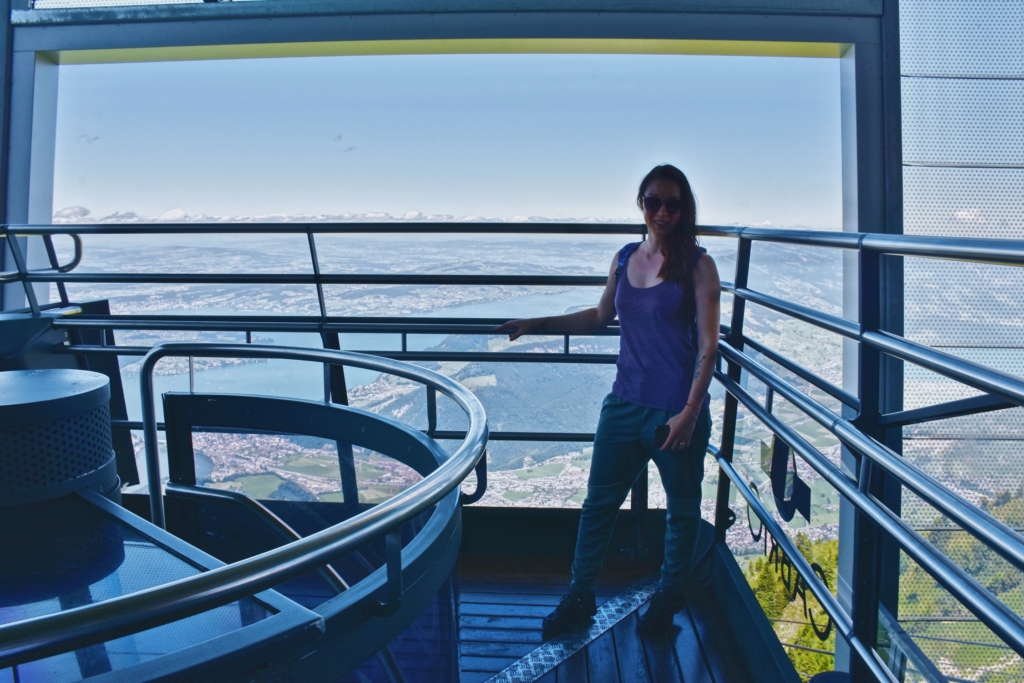 “CabriO” cable car, the world’s first double-decker cable car with a roofless upper deck