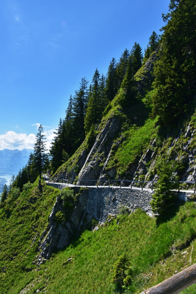 Hiking trails on Stanserhorn