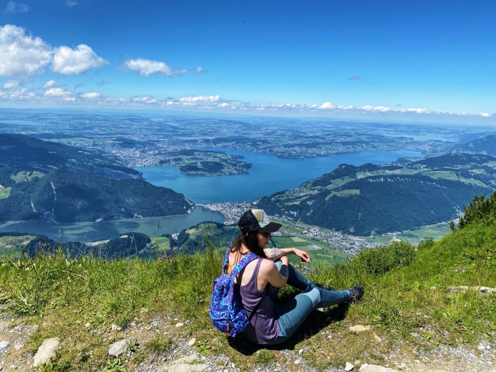 Hiking trails on Stanserhorn