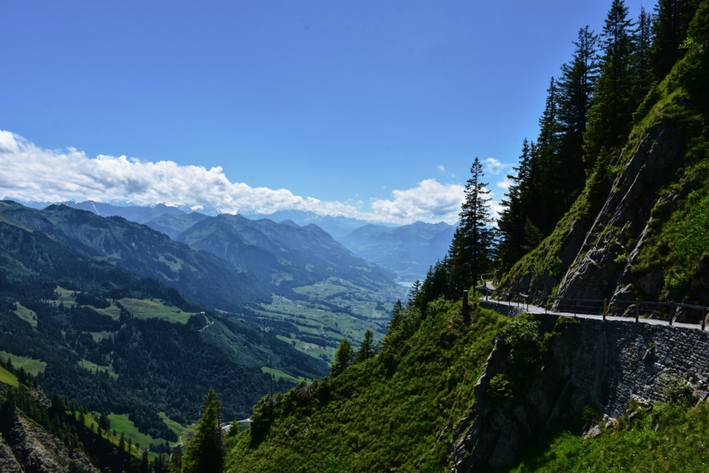 Hiking trails on Stanserhorn