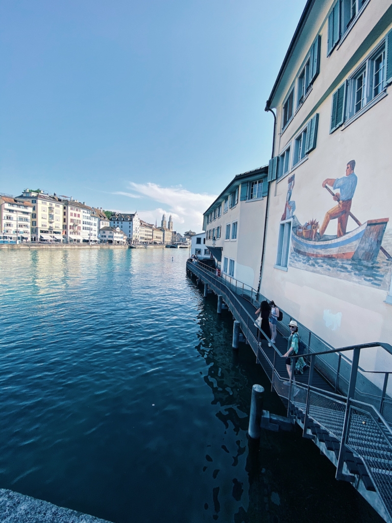 Limmat promenade