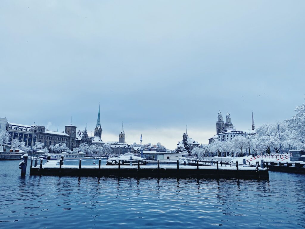 Record snowfall in Zurich, January 2021