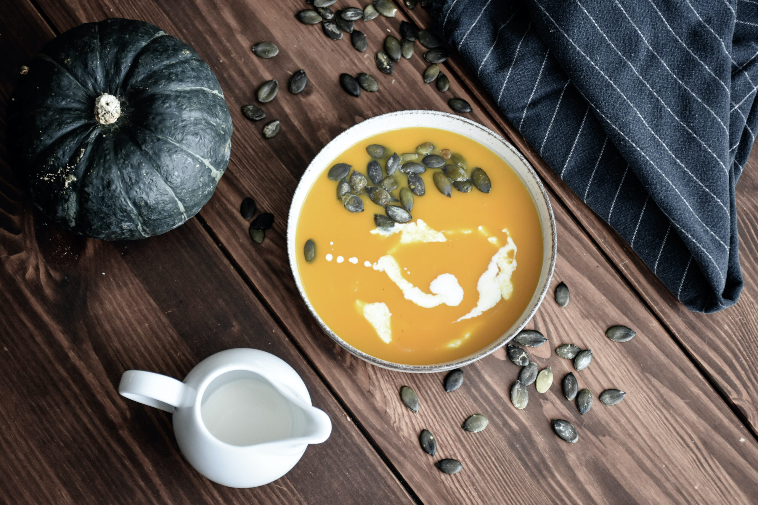 Creamy Pumpkin Soup With Truffle Croutons: A Perfect Fall Comfort Food