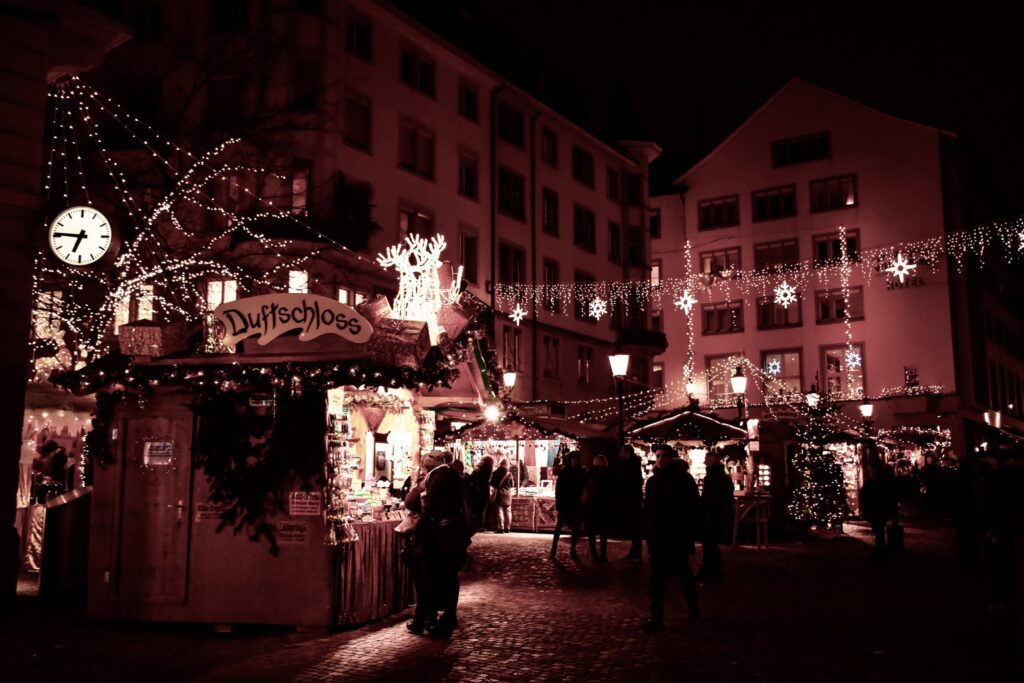 Christmas In Zurich Old Town