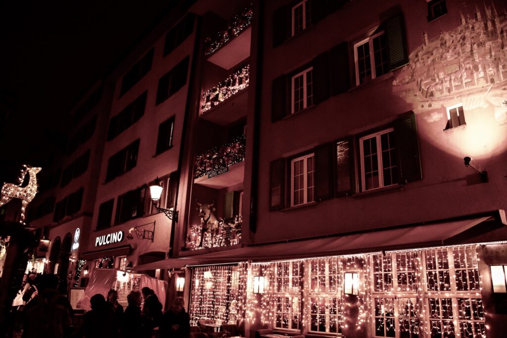 Christmas In Zurich Old Town