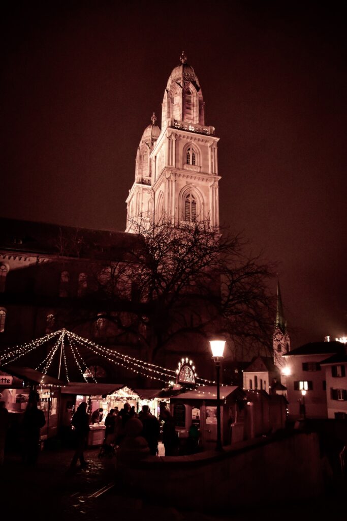 Christmas In Zurich Old Town
