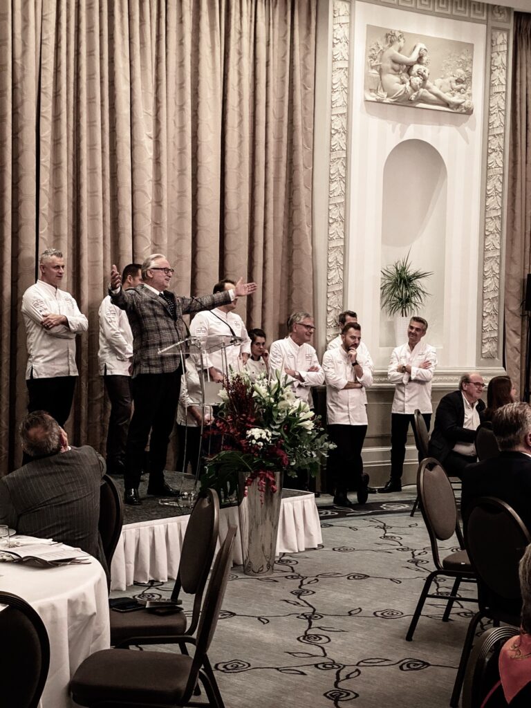 S.Pellegrino Sapori Ticino Gala Dinner at the Lausanne Palace