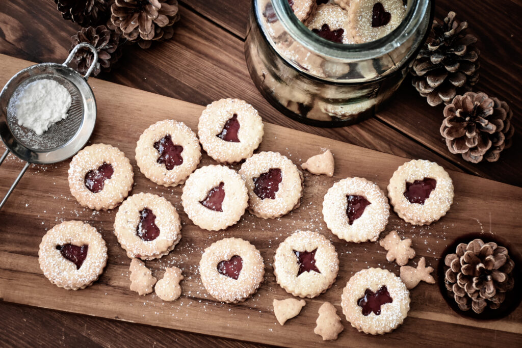 Spitzbuben cookies