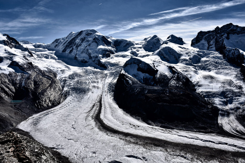 The Gorner Glacier